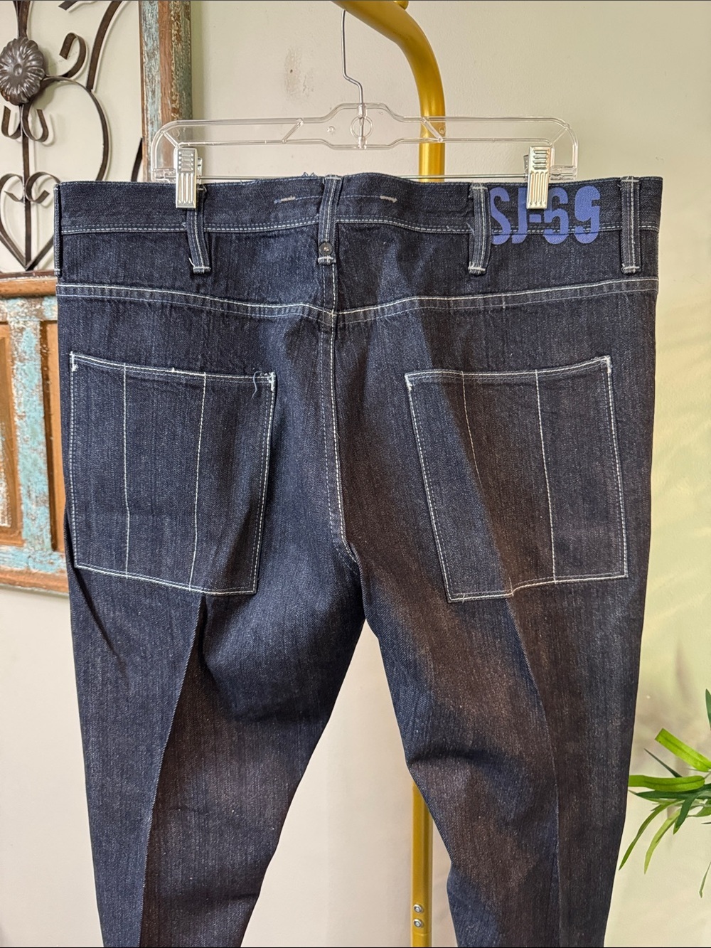 Sean John vintage Men's Dark Indigo Relaxed Jeans EUC 40